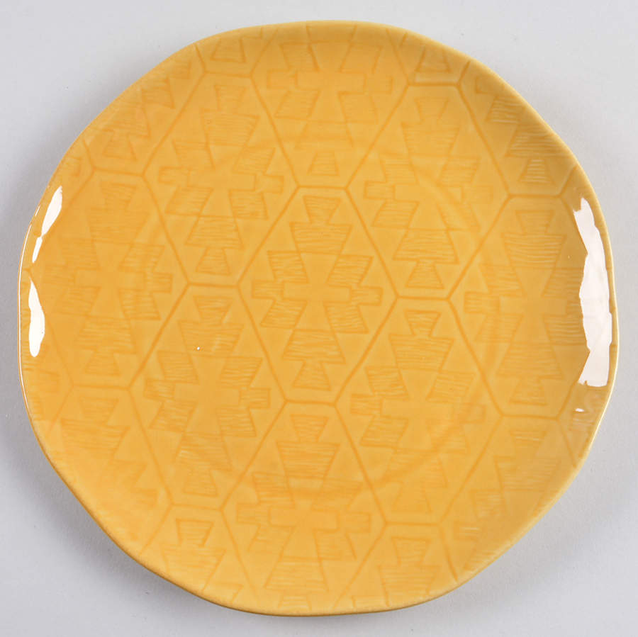 Desert Flora Goldenrod Salad Plate by Lenox-1