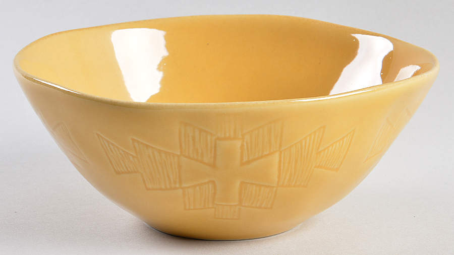 Desert Flora Goldenrod Soup/Cereal Bowl by Lenox-1