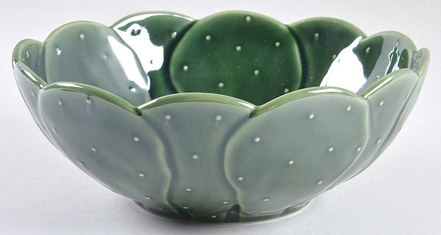 Desert Flora Verde 9" Round Serving Bowl by Lenox-1