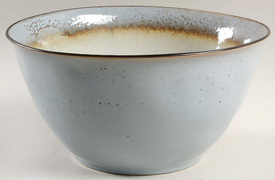 Miranda Turquoise 9" Round Serving Bowl by Laurie Gates-1