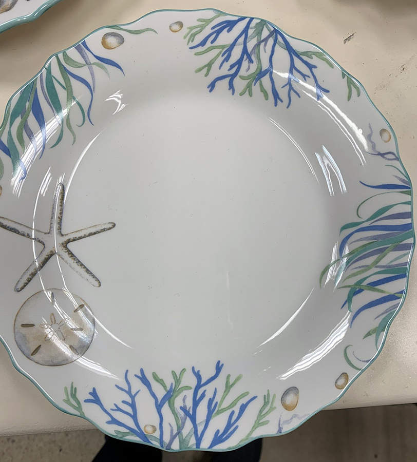 Our Family Seashore Dessert/Pie Plate by Lenox-1