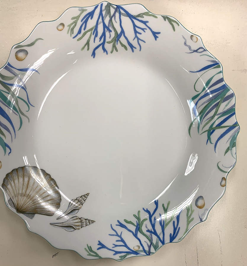 Our Family Seashore Dessert/Pie Plate by Lenox-1