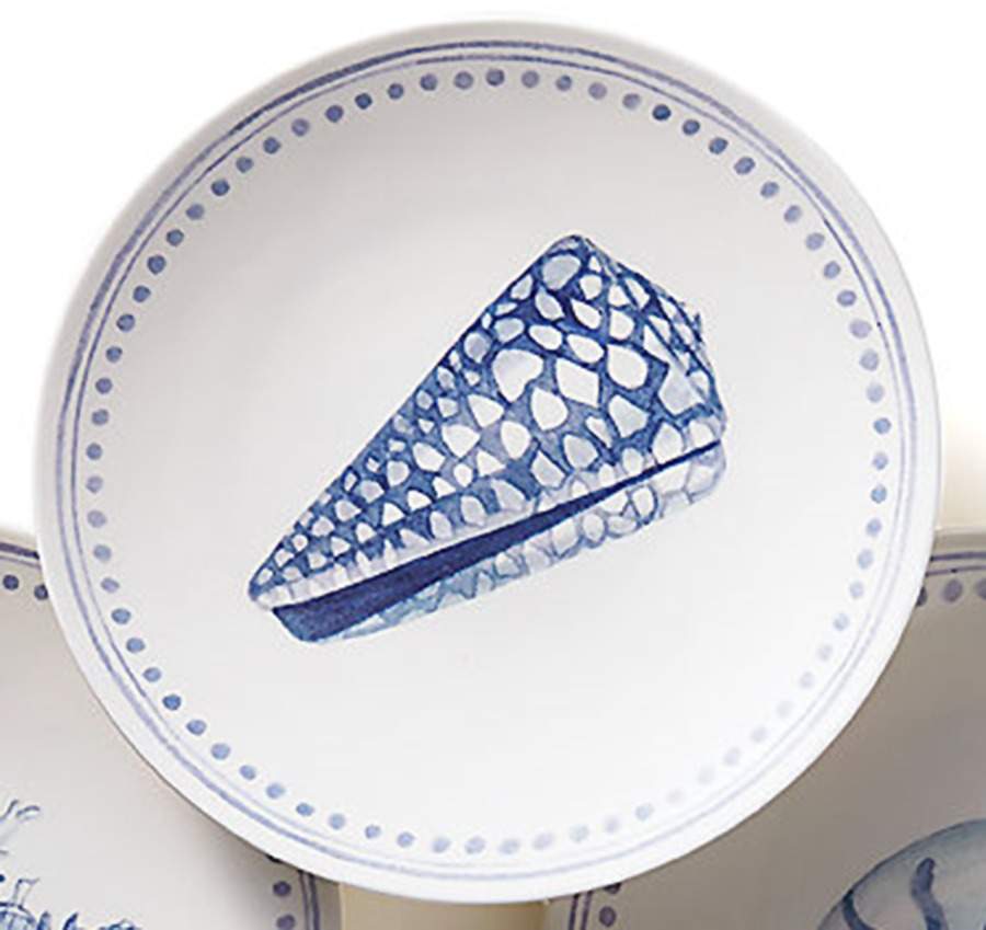 Every Seashell Tells a Story Melamine Tidbit Plate by Lenox-1