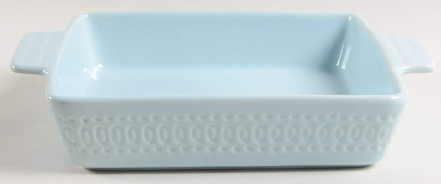 Willow Drive Blue 8" Square Baker by Lenox-1