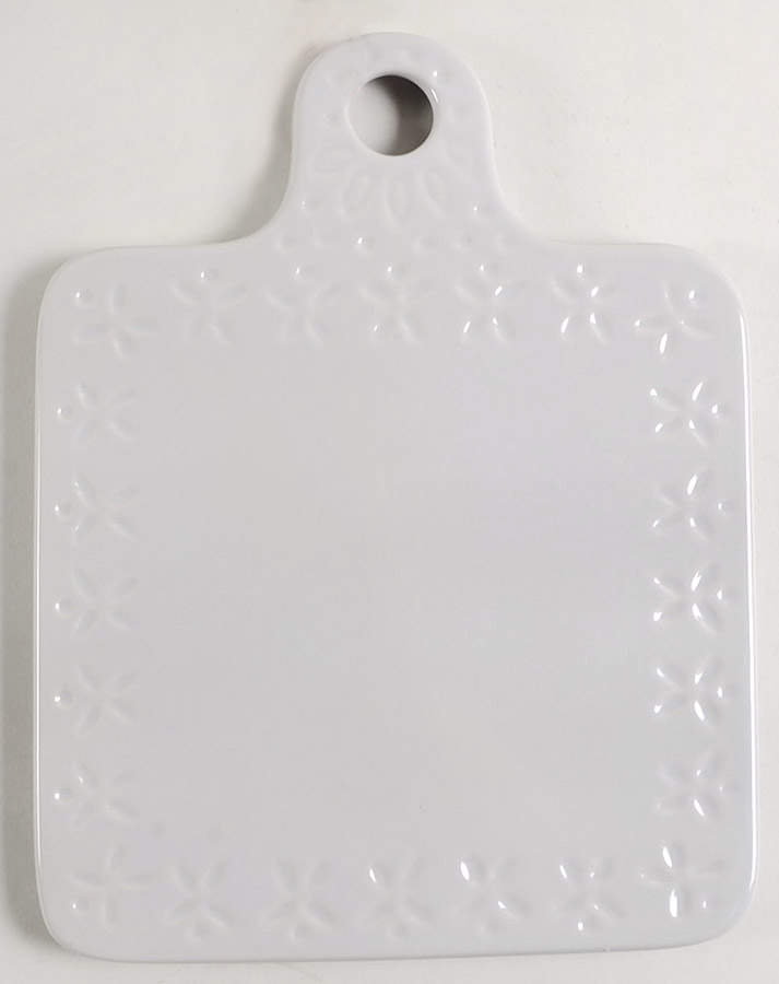 Willow Drive Grey Square Handled Cheese Board by Lenox-1