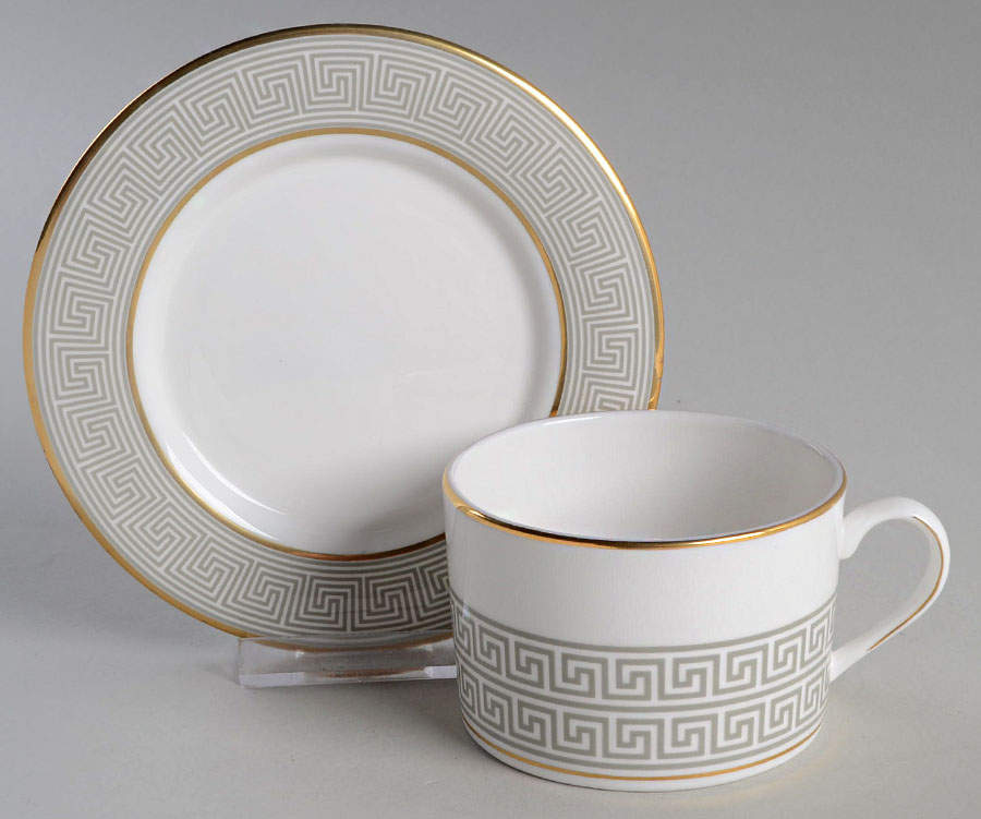 Delphi Flat Cup & Saucer Set by Lenox-1