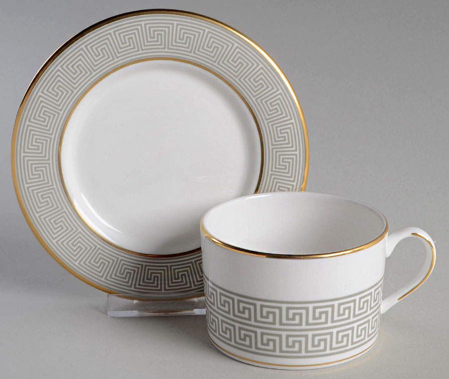 Delphi Flat Cup & Saucer Set by Lenox-1