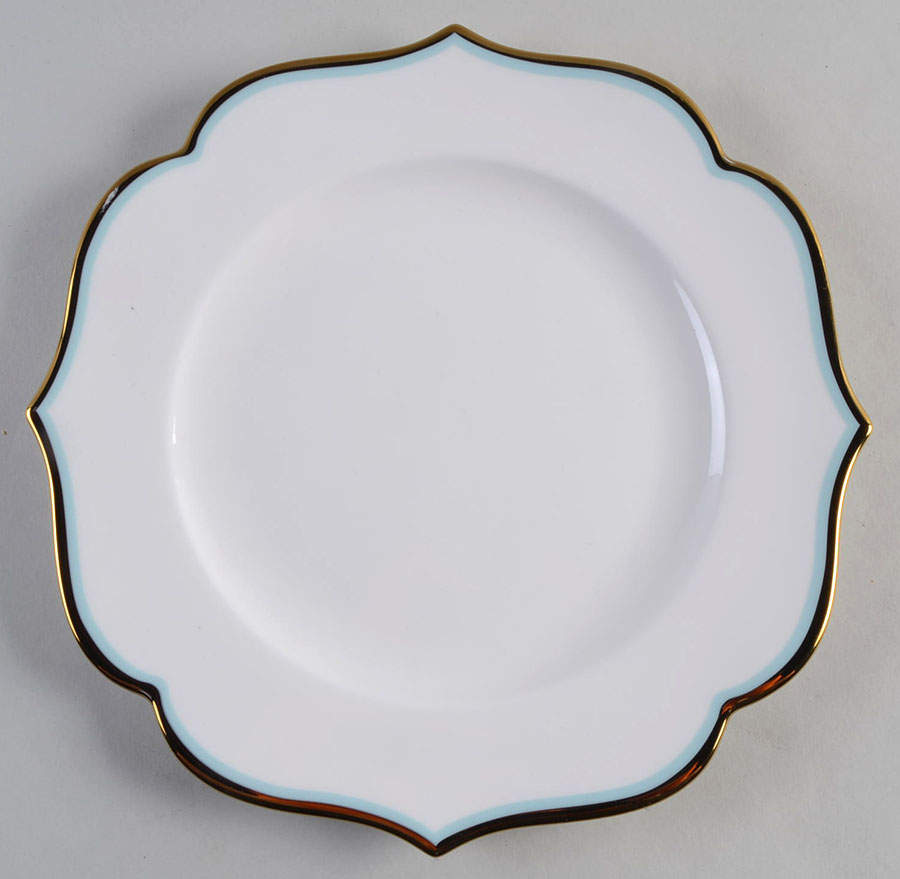 Contempo Luxe Aquamarine Luncheon/Salad Plate by Lenox-1
