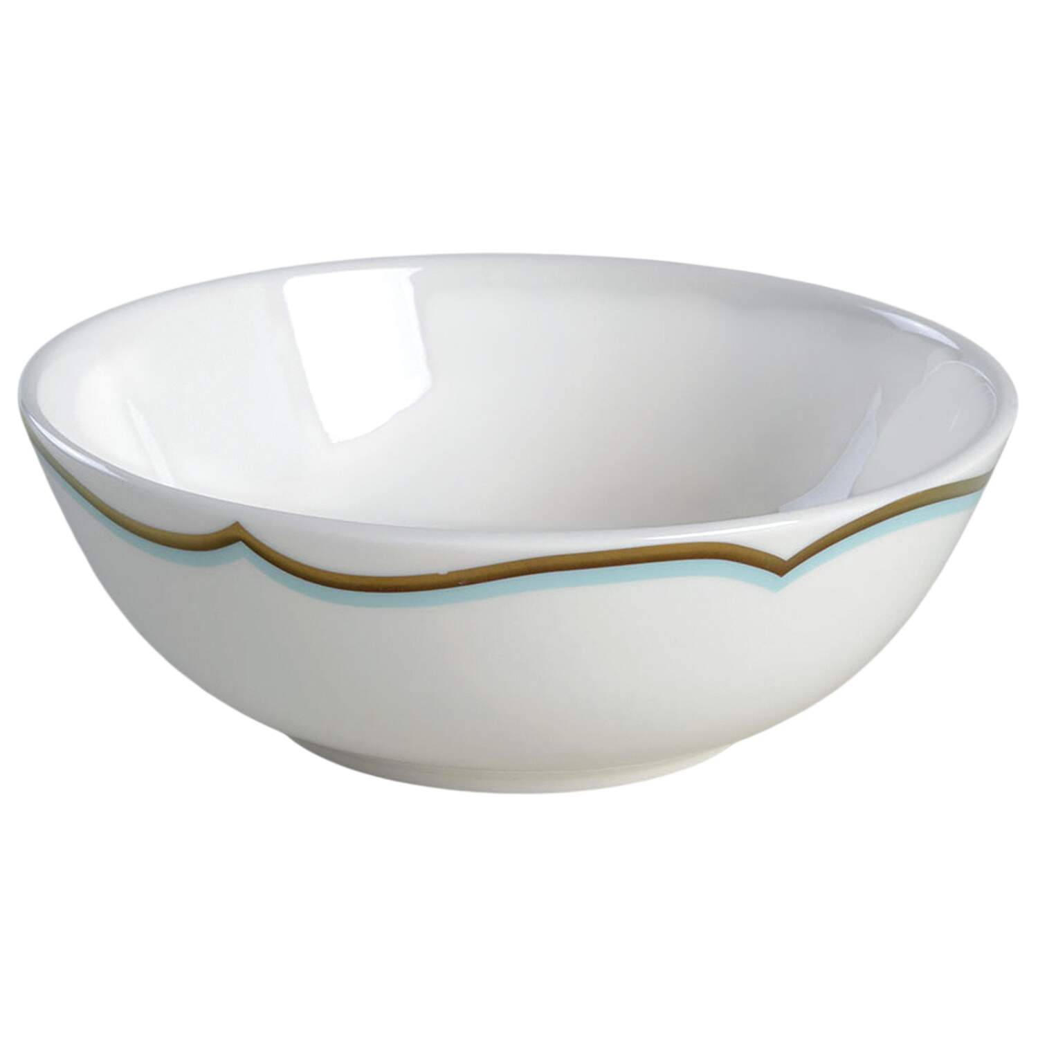 Contempo Luxe Aquamarine Soup/Cereal Bowl by Lenox-1