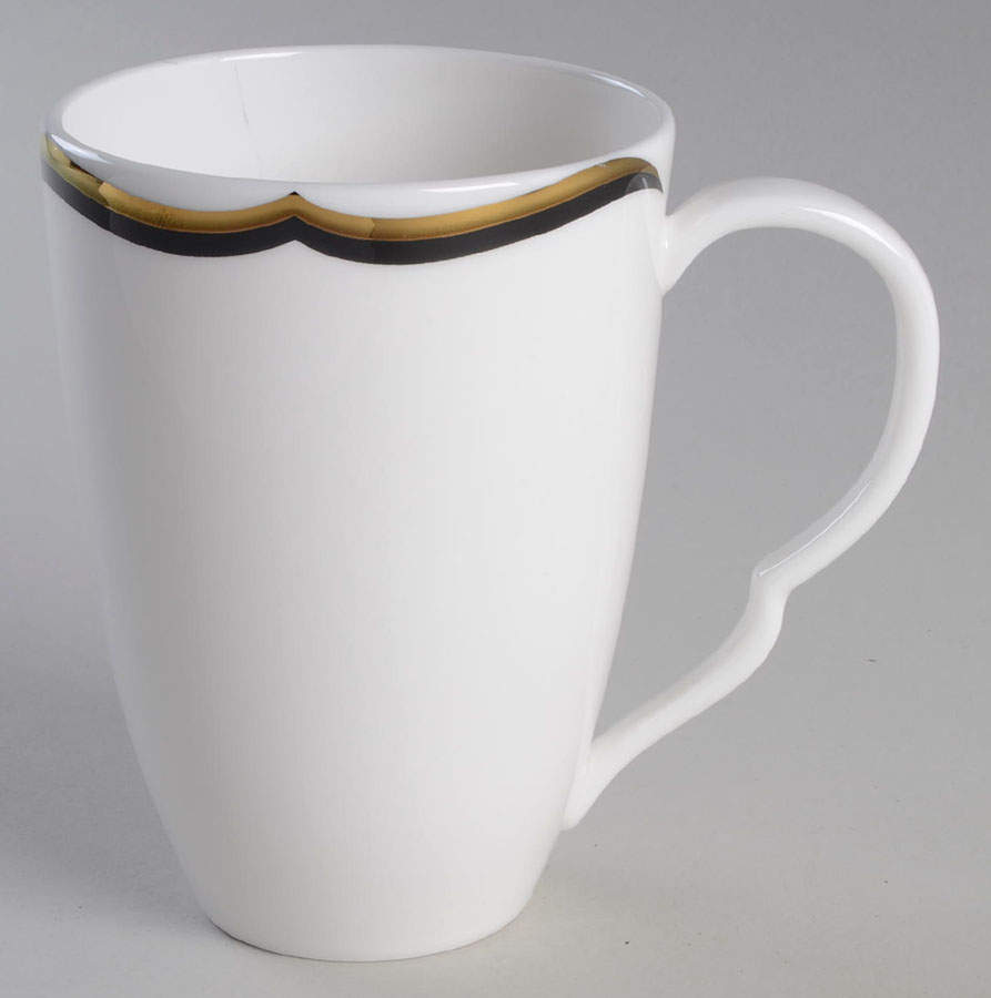 Contempo Luxe Black Mug by Lenox-1