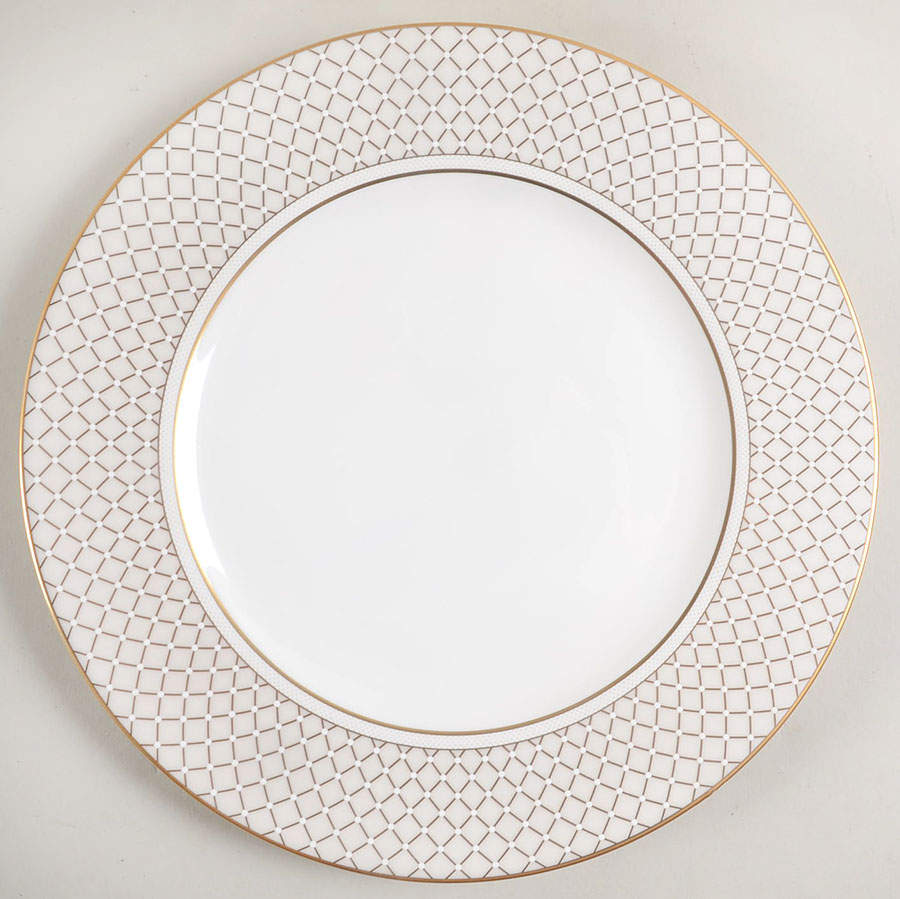Venetian Lace Gold Dinner Plate by Lenox-1