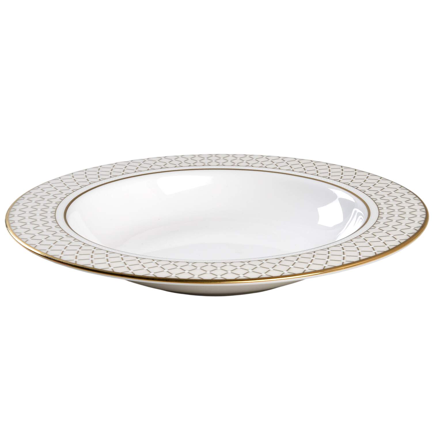 Venetian Lace Gold 9" Soup/Pasta Bowl by Lenox-1