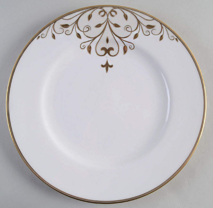 Opal Innocence Scroll Gold Dinner Plate by Lenox-1