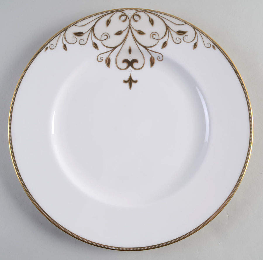 Opal Innocence Scroll Gold Dinner Plate by Lenox-1