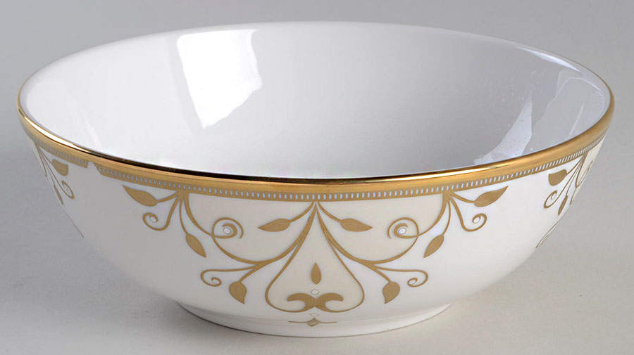 Opal Innocence Scroll Gold 6" All Purpose Bowl by Lenox-1