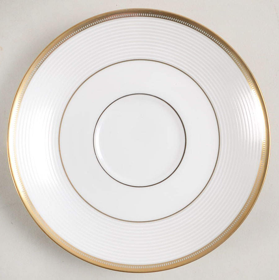 Opal Innocence Stripe Gold Saucer by Lenox-1