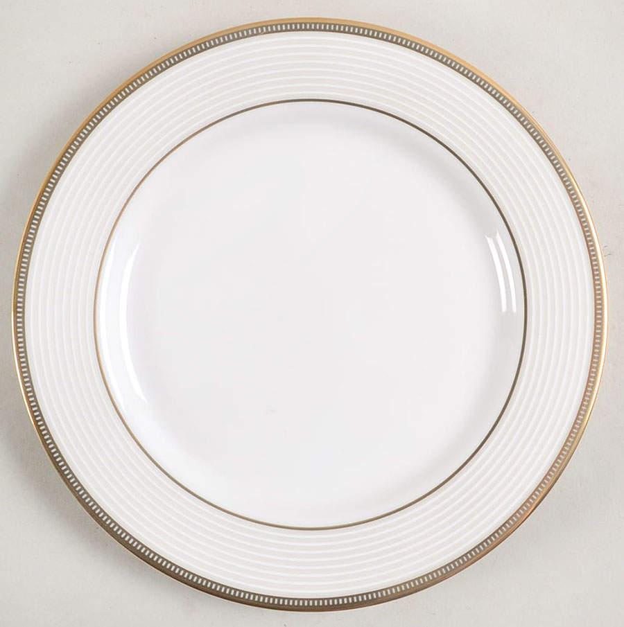 Opal Innocence Stripe Gold Bread & Butter Plate by Lenox-1
