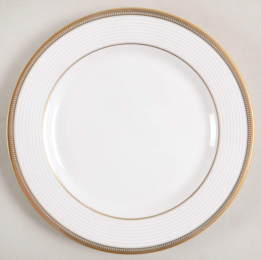 Opal Innocence Stripe Gold Bread & Butter Plate by Lenox-1