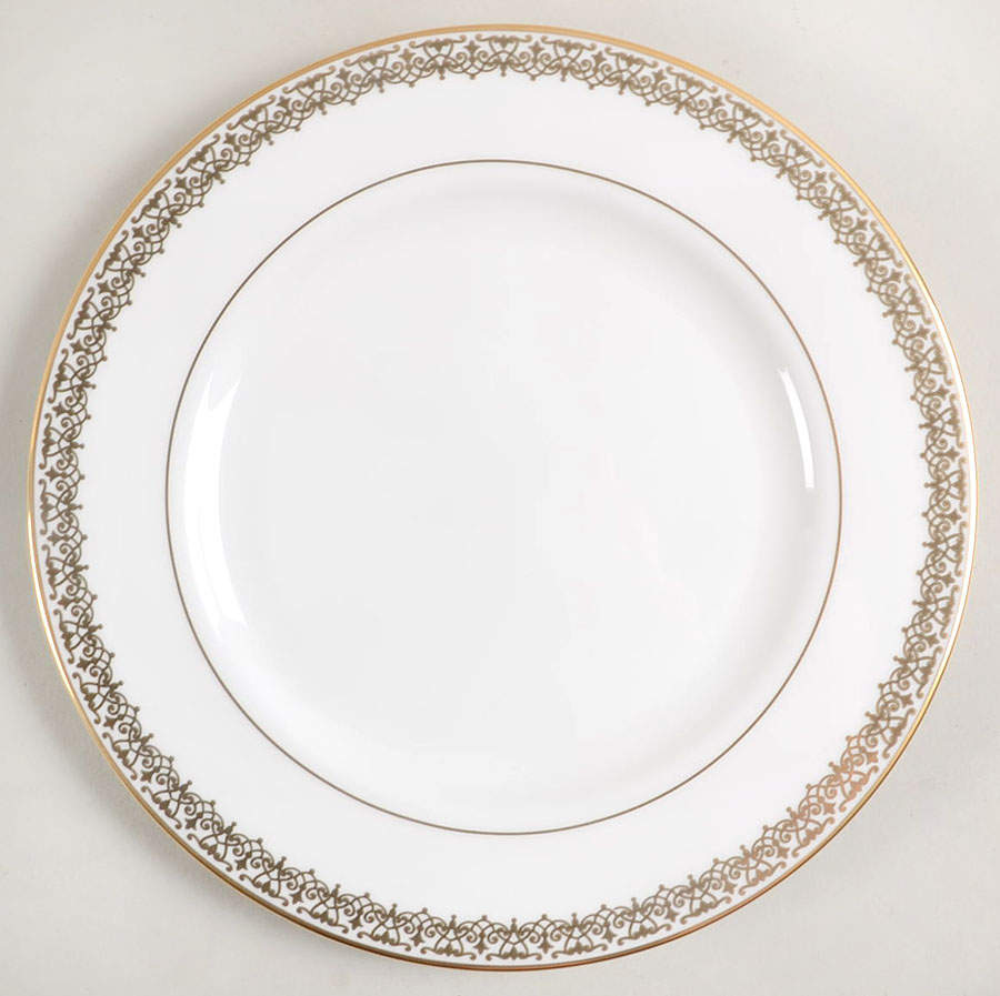 Lace Couture Gold Salad Plate by Lenox-1