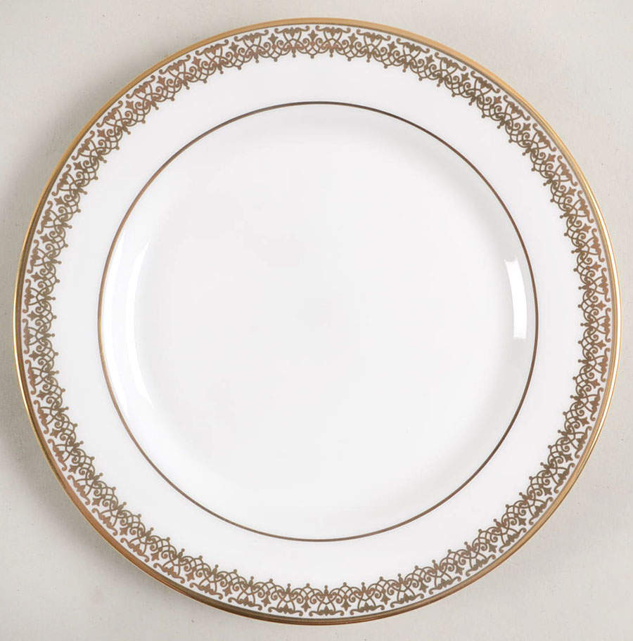 Lace Couture Gold Bread & Butter Plate by Lenox-1