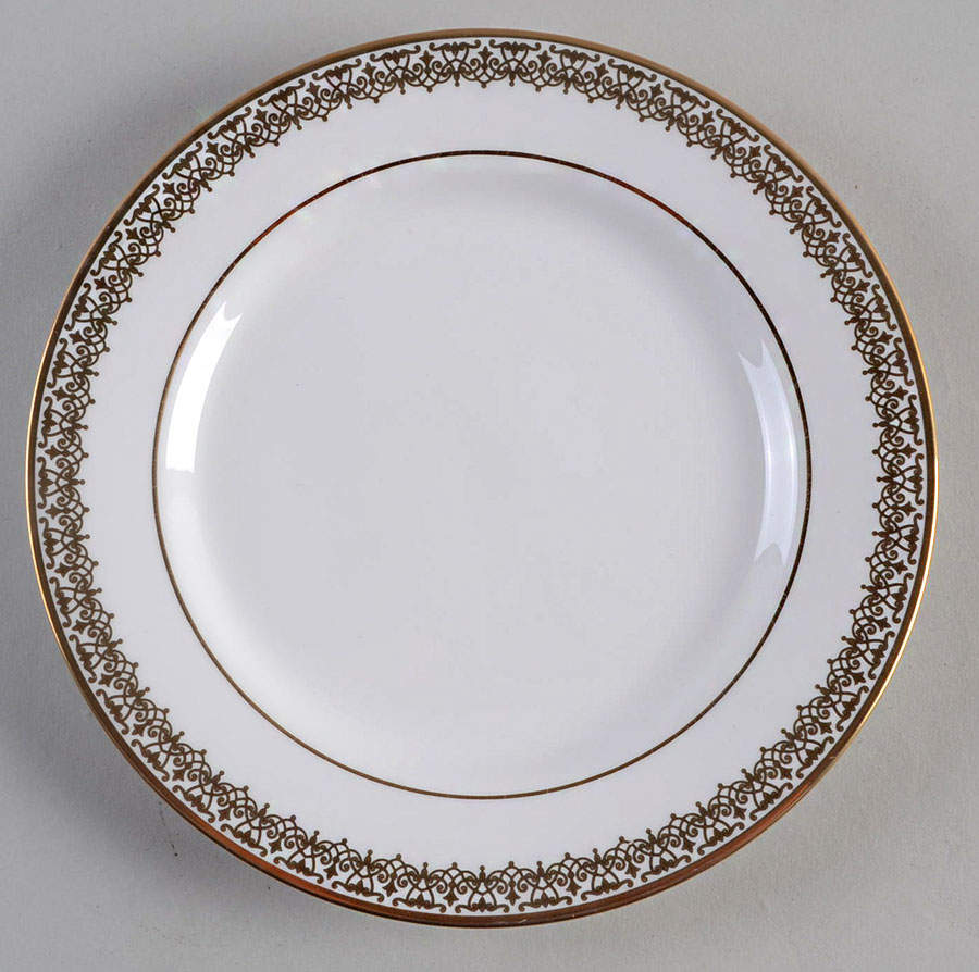 Lace Couture Gold Bread & Butter Plate by Lenox-1
