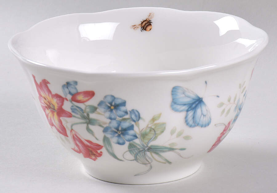 Butterfly Meadow Bouquet Rice Bowl by Lenox-1
