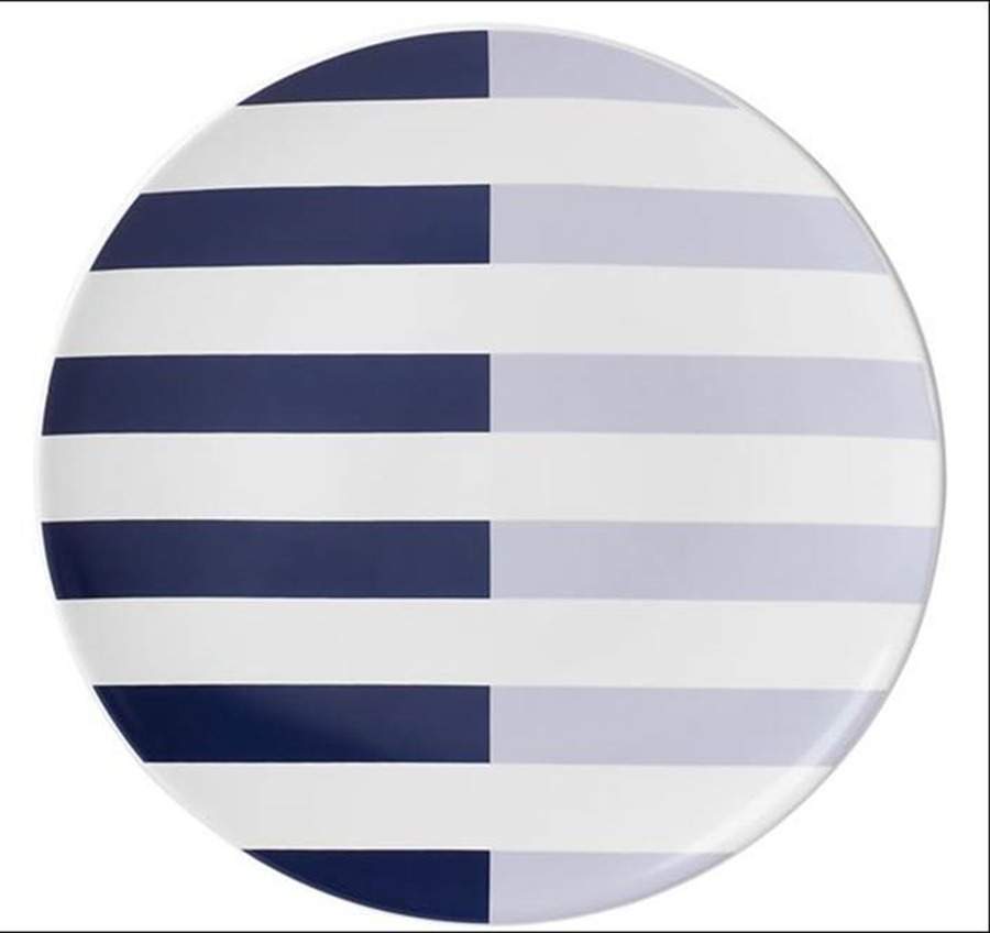 Nolita Blue Accent Luncheon Plate by Lenox-1