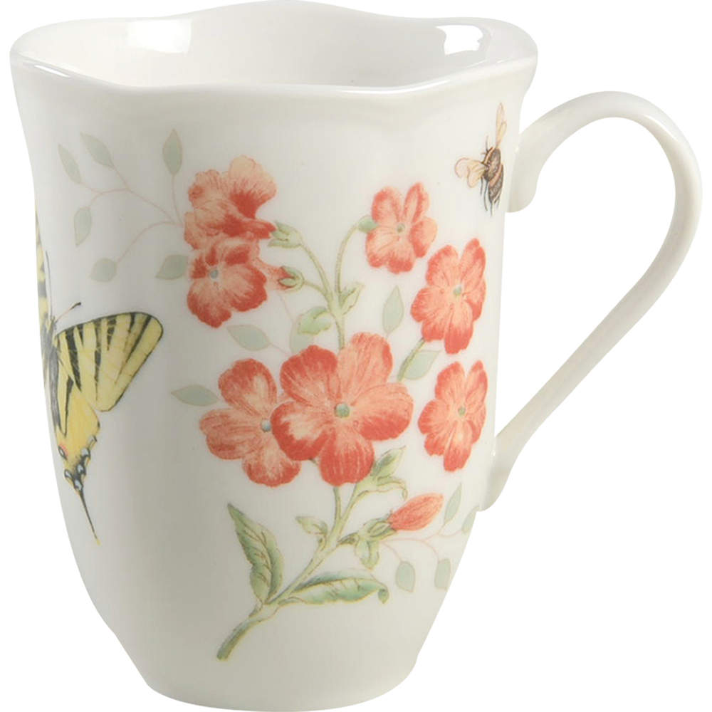 Butterfly Meadow Red Mug by Lenox-1