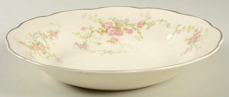 Nancy Rose Coupe Soup Bowl by Limoges-American-1