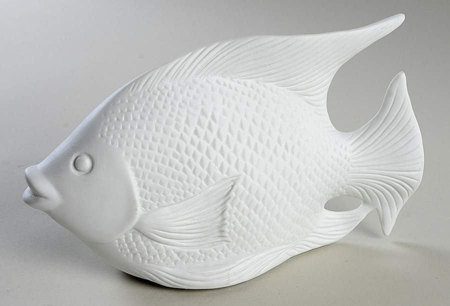 Tropical Fish Lighted Figurine Fish Figurine by Lenox-1