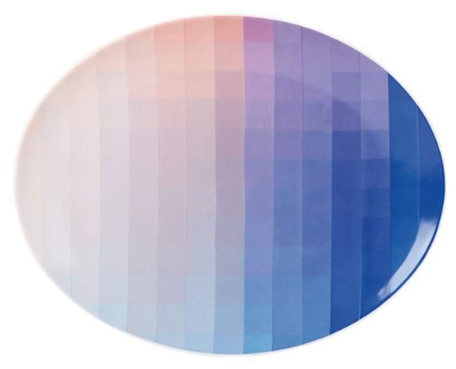 Optique 16" Oval Serving Platter by Lenox-1