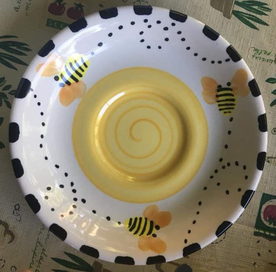 Longaberger Bee Saucer by Longaberger-1