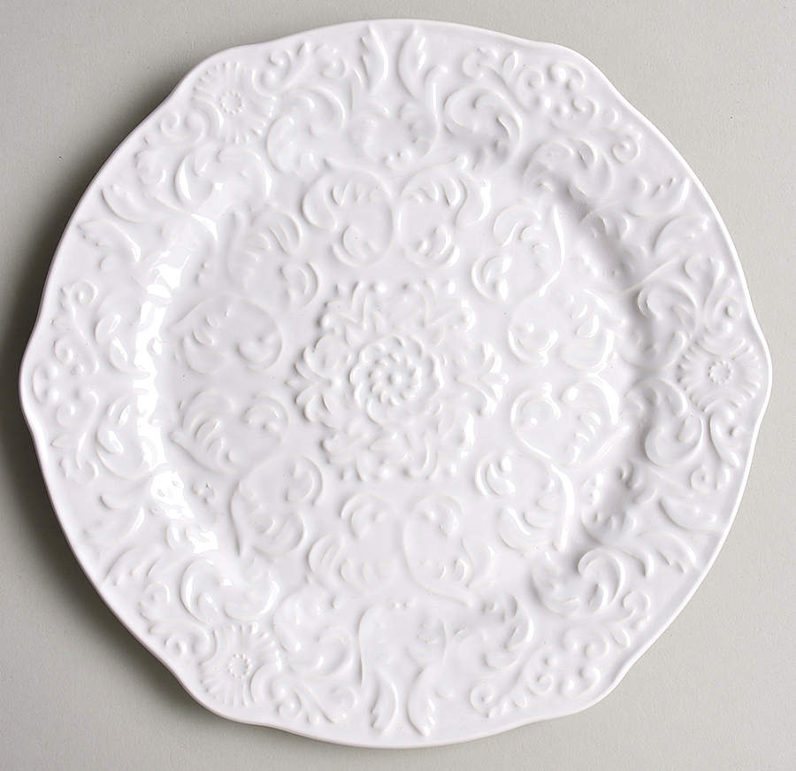 Madeira Heritage White Salad/Dessert Plate by Laurie Gates-1