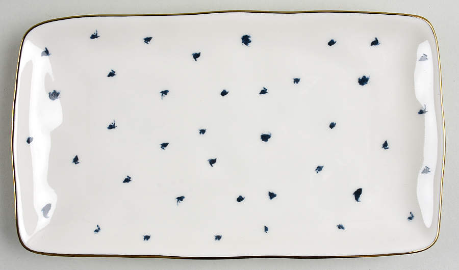 Blue Bay 9" Rectangular Serving Platter by Lenox-1
