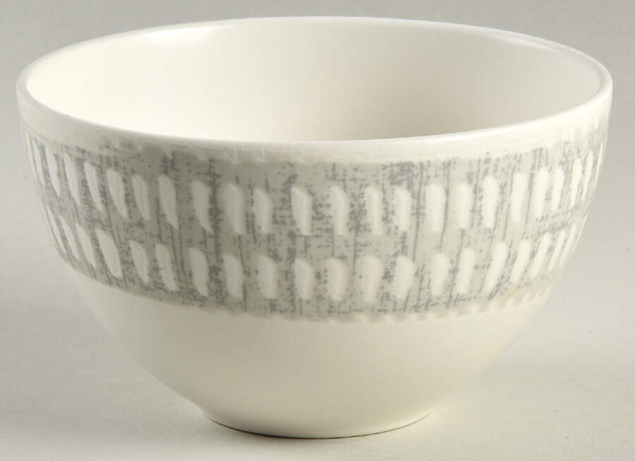 Textured Neutrals Fruit/Dessert (Sauce) Bowl by Lenox-1