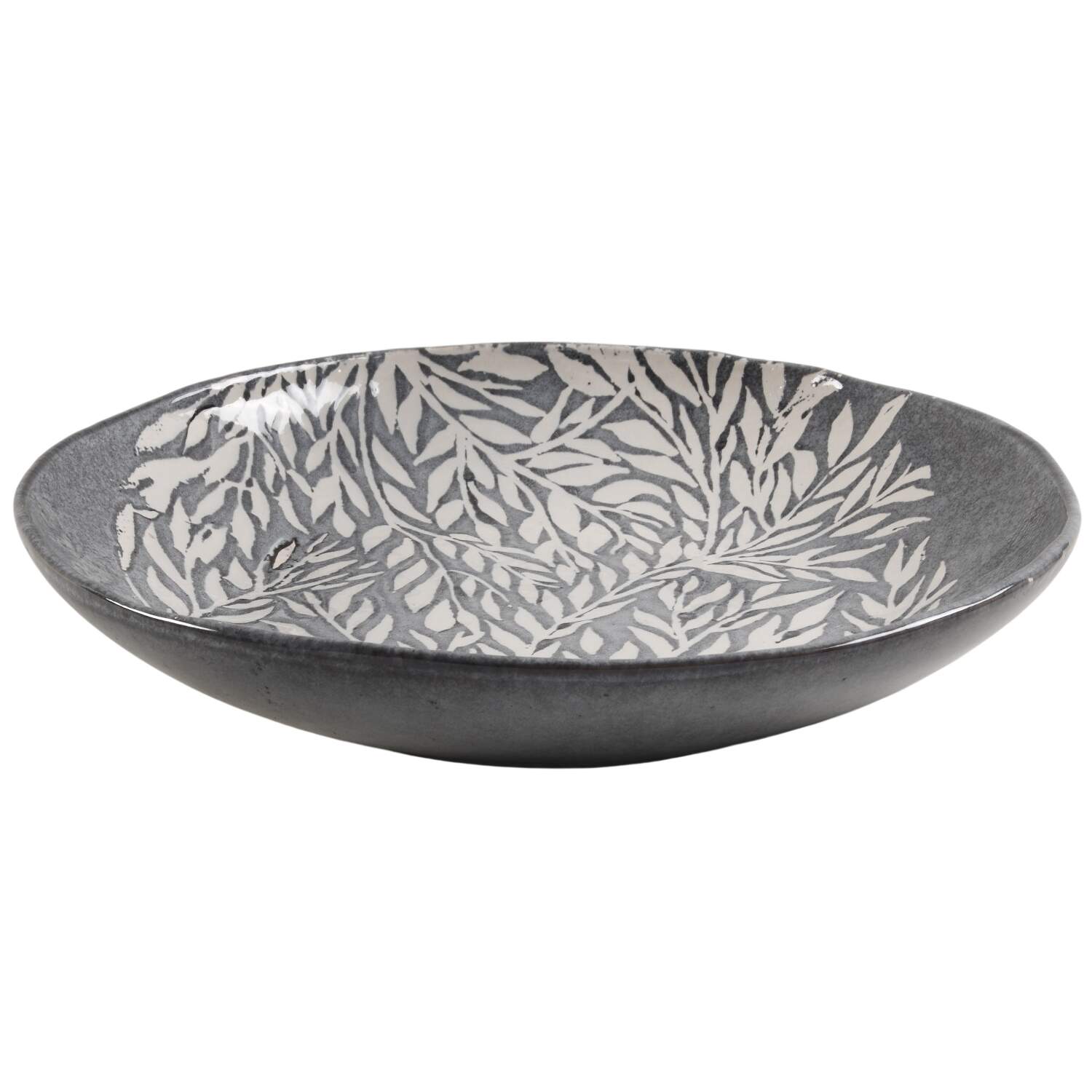 Textured Neutrals 12" Round Serving Bowl by Lenox-1