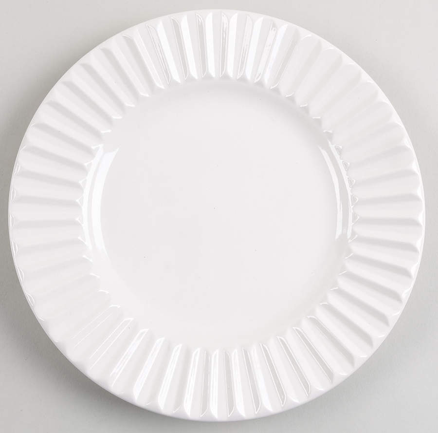 Tribeca Cream Accent Luncheon Salad Plate by Lenox-1