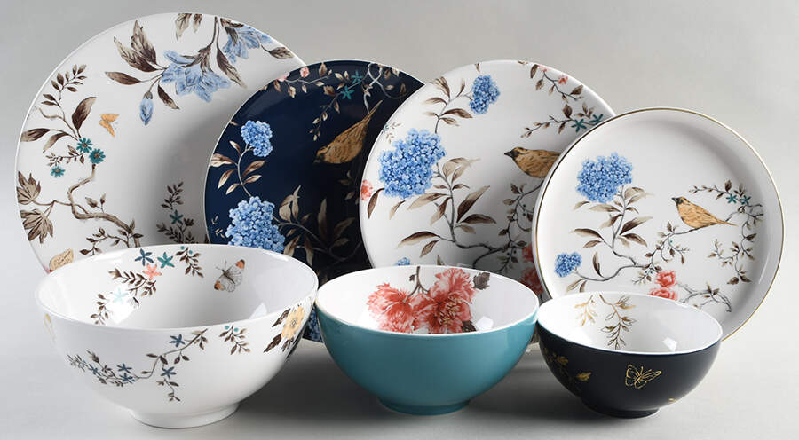 Sprig and Vine (8 Pc) Nesting Set (2-SP, APB5M1, APB6, APB7) by Lenox-1