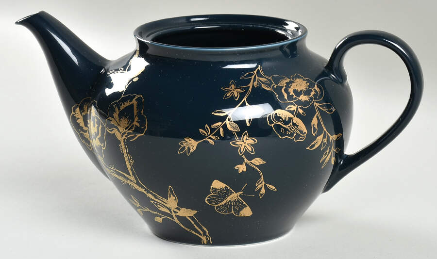 Sprig and Vine Teapot No Lid by Lenox-1