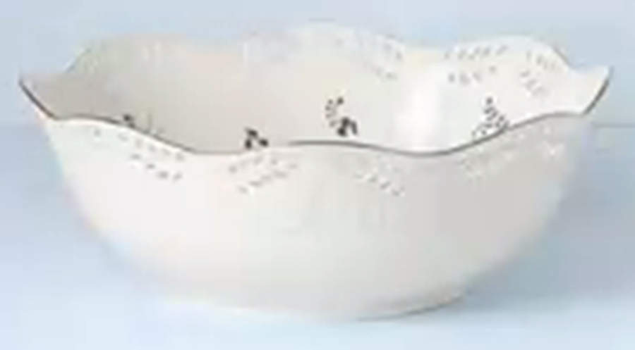 Opal Innocence Flourish 14" Round Serving Bowl by Lenox-1