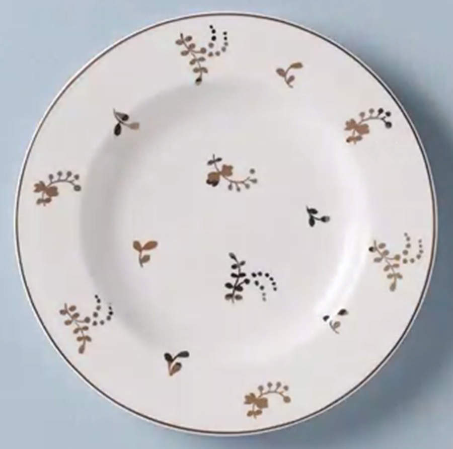 Opal Innocence Flourish Accent Luncheon Plate by Lenox-1
