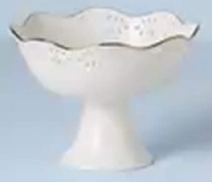 Opal Innocence Flourish 6" Footed Bowl by Lenox-1