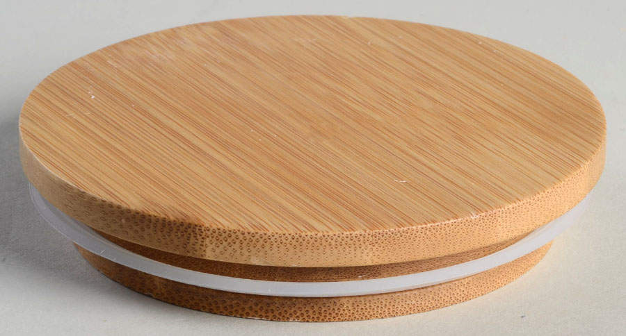 Vintage Cherry Dot Lid for Large Canister by Lenox-1
