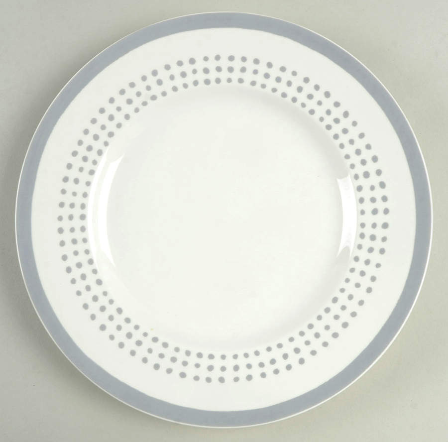 Charlotte Street-Slate Accent Luncheon Plate by Lenox-1