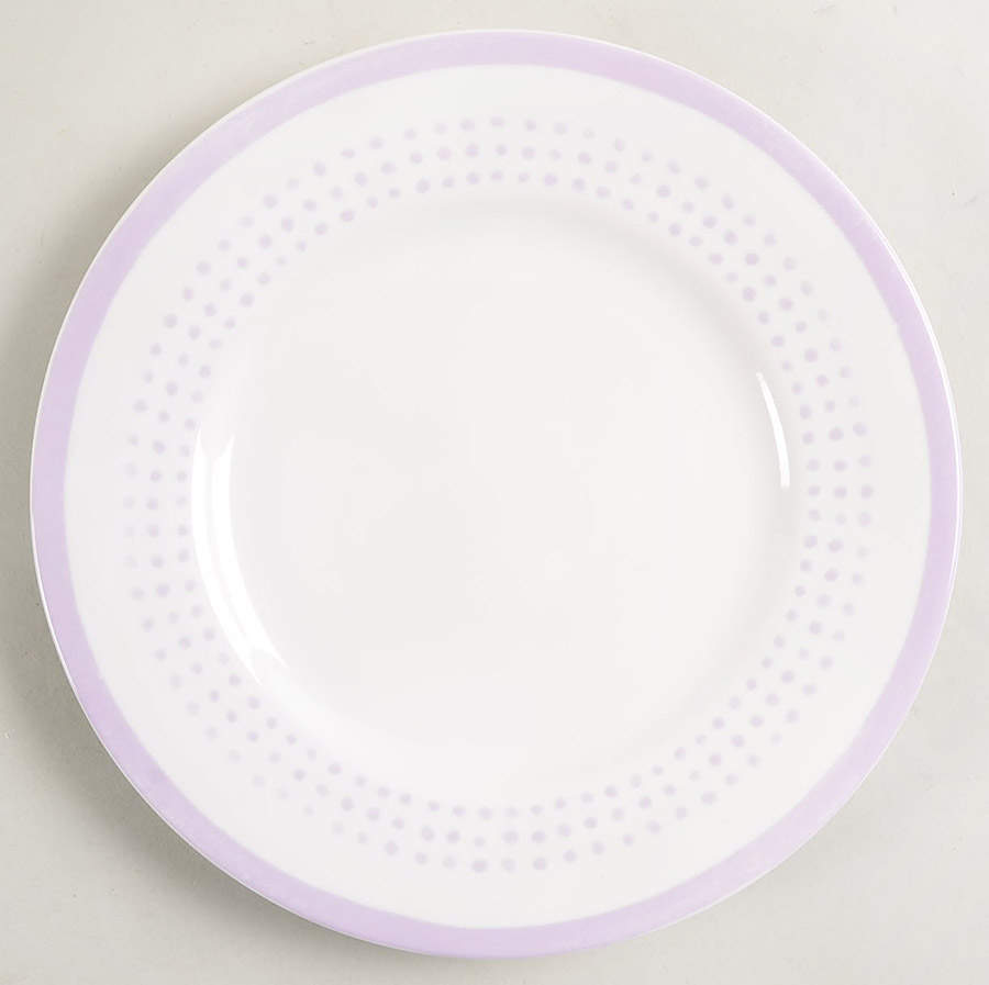 Charlotte Street Lilac Accent Luncheon Plate by Lenox-1