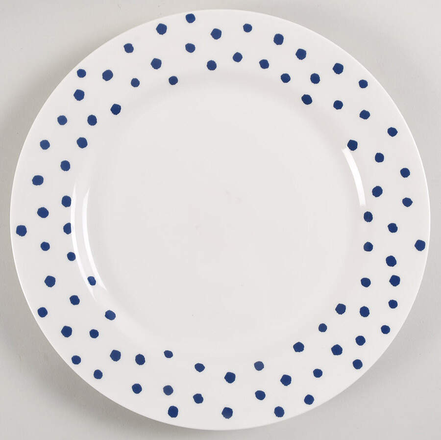 Primrose Drive Cobalt Blue Dinner Plate by Lenox-1