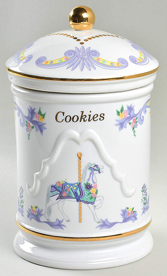 Carousel Cookie Jar & Lid by Lenox-1