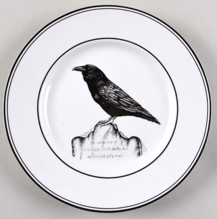 Vintage Halloween Salad/Dessert Plate by Lenox-1