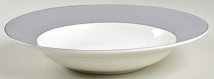 Rutherford Circle Grey 9" Soup/Pasta Bowl by Lenox-1