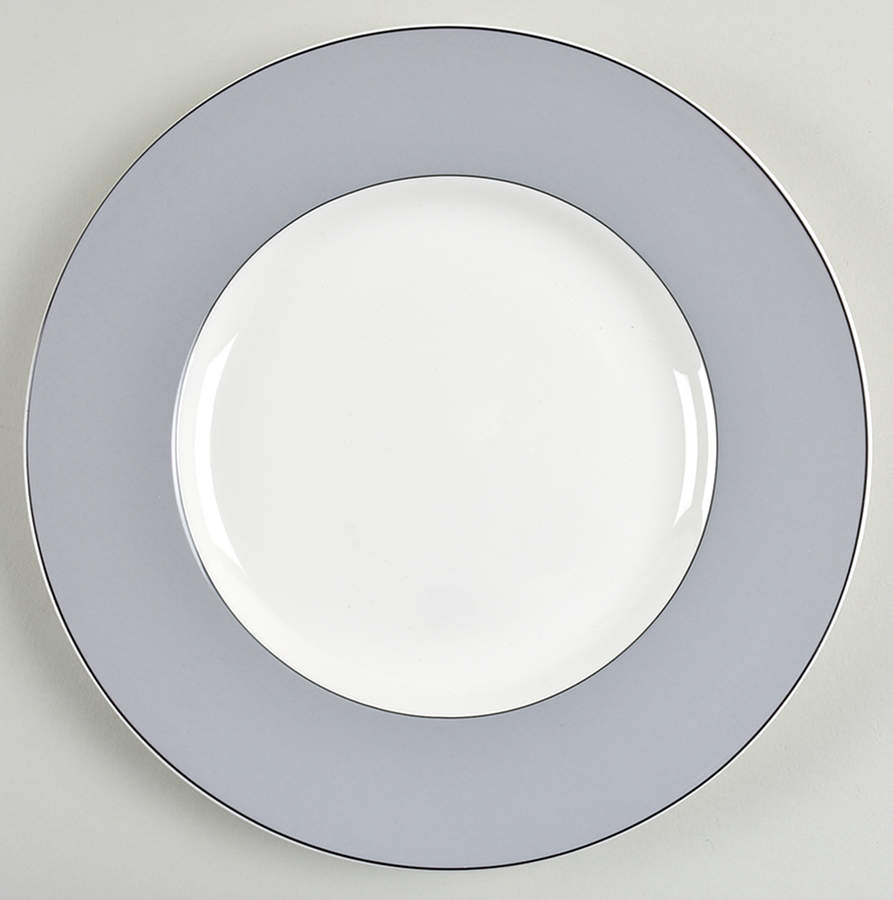 Rutherford Circle Grey Accent Luncheon Plate by Lenox-1